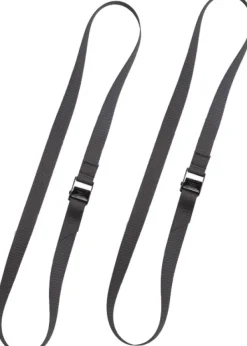 Pack straps Cam buckle 120 cm pakkaushihnat 2 kpl, musta-Savotta Outlet