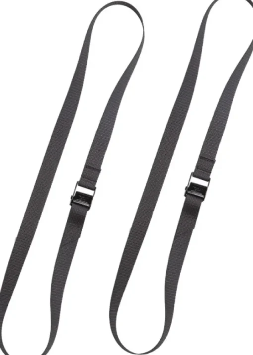 Pack straps Cam buckle 120 cm pakkaushihnat 2 kpl, musta-Savotta Outlet
