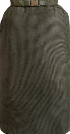 Rolltop Stuffsack Mesh pakkauspussi, 40L, vihreä-Savotta Online
