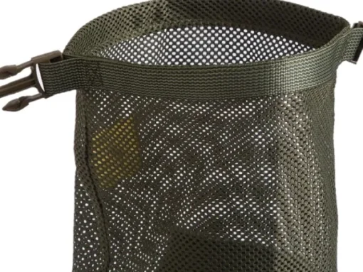 Rolltop Stuffsack Mesh pakkauspussi, 20L, vihreä-Savotta Fashion