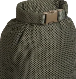 Rolltop Stuffsack Mesh pakkauspussi, 20L, vihreä-Savotta Fashion