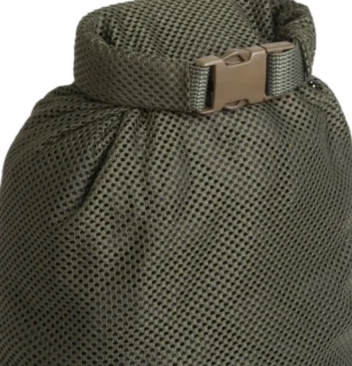 Rolltop Stuffsack Mesh pakkauspussi, 20L, vihreä-Savotta Fashion