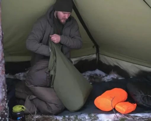 Savotta Rolltop Stuffsack 500D pakkauspussi, 120L, vihreä Online