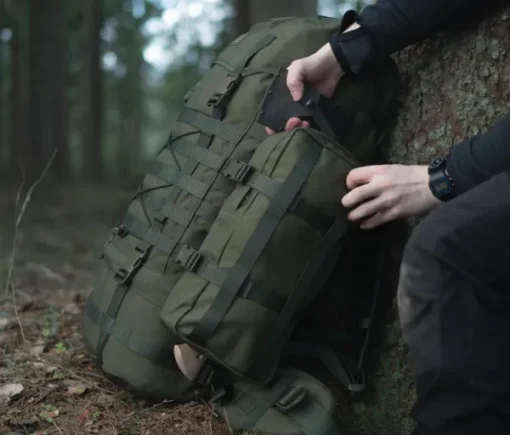 Savotta Side Pouch sivutasku, 6 L, vihreä Best
