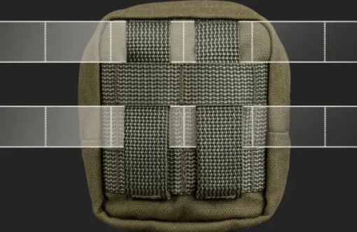 Savotta Zipped GP pouch 2x2 säilytyspussi, Brown Outlet