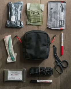 Savotta Zipped GP pouch 3x3 säilytyspussi, Brown Clearance