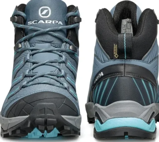 Maverick Mid GTX naisten vaelluskengät, Storm Gray/Aqua-Scarpa Discount