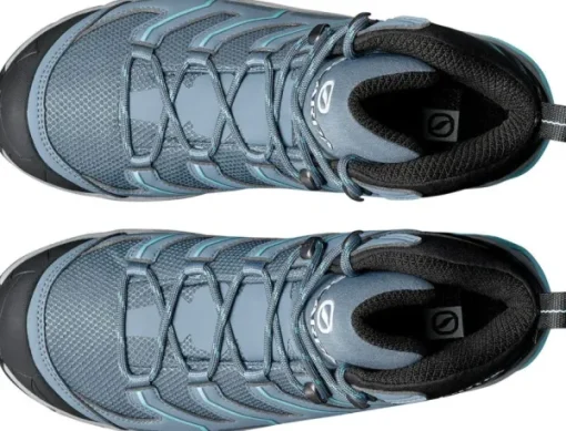 Maverick Mid GTX naisten vaelluskengät, Storm Gray/Aqua-Scarpa Discount