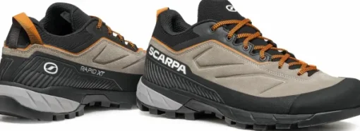Scarpa M's Rapid XT Taupe Rust Orange New