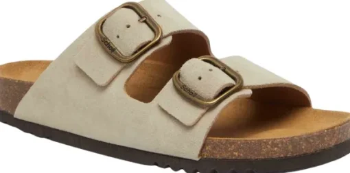 SL Josephine naisten sandaali, Suede Beige-Scholl Online