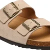Scholl SL Julien Suede sandaalit, Dark Beige Outlet
