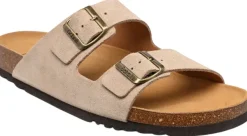 Scholl SL Julien Suede sandaalit, Dark Beige Outlet