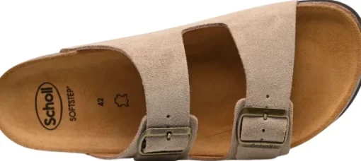 Scholl SL Julien Suede sandaalit, Dark Beige Outlet