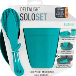 Sea to Summit DeltaLight Solo Set Pacific Blue Fashion