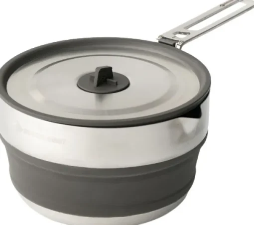 Sea to Summit Detour Stainless Steel Collapsible Pouring Pot kattila, 1.8L Clearance