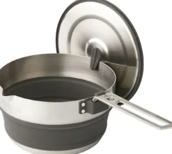 Sea to Summit Detour Stainless Steel Collapsible Pouring Pot kattila, 1.8L Clearance
