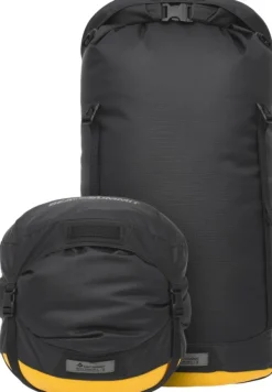 Eco Evac Compression Drybag Hd kuivapussi, musta, 35L-Sea to Summit Clearance