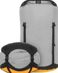 Sea to Summit Eco Evac Compression Drybag kuivapussi, 35L, harmaa Clearance