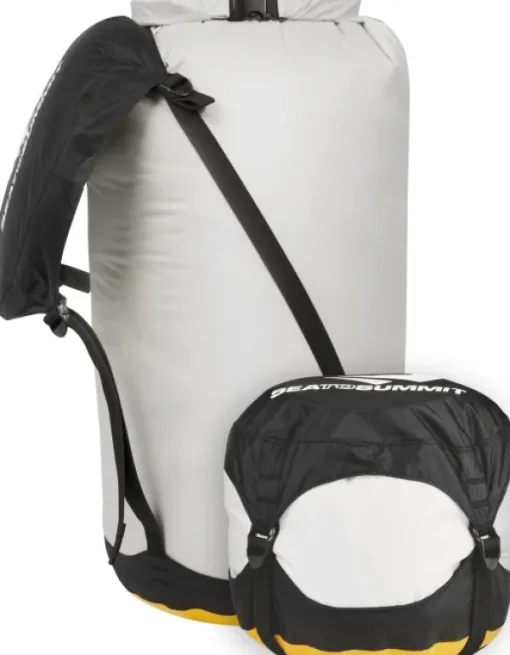 Sea to Summit Eco Evac Compression Drybag kuivapussi, 35L, harmaa Clearance
