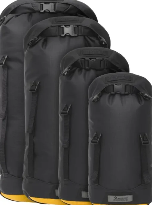 Eco Evac Compression Drybag Hd kuivapussi, musta, 35L-Sea to Summit Clearance