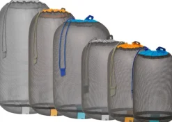 Sea to Summit Eco Mesh Stuffsack pakkauspussi, tummanharmaa, 13L Outlet