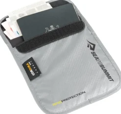 Sea to Summit Eco Travellight Neck Pouch RFID kaulapussi, harmaa Clearance