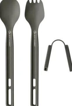 Frontier UL Cutlery Set Long Handle Spoon And Spork aterinsetti, kaksiosainen-Sea to Summit Discount