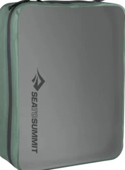 Sea to Summit Hydraulic Packcube pakkauskuutio, XL, harmaavihreä Discount