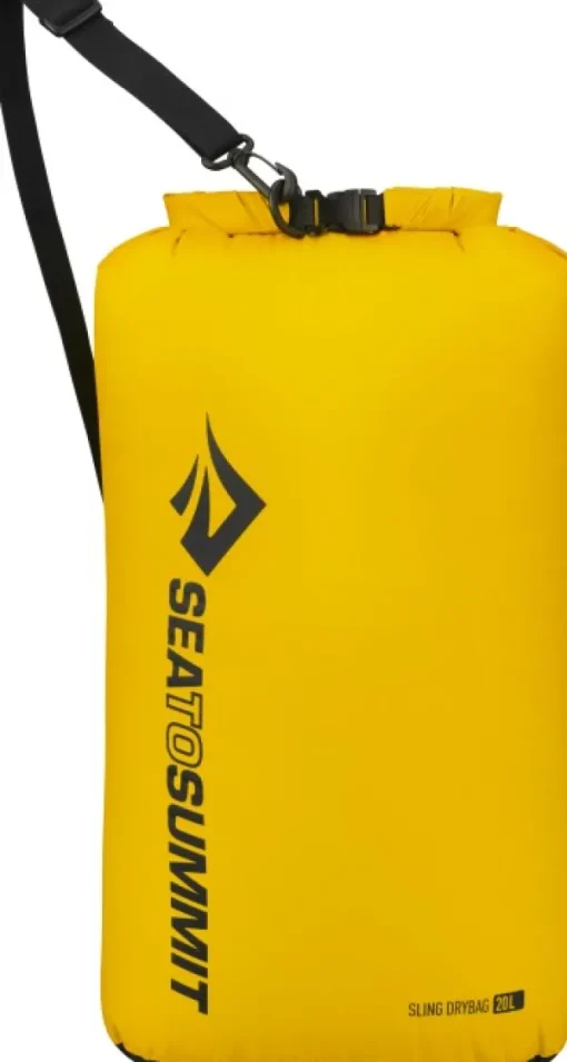 kuivapussi, Sling Drybag 20L, keltainen-Sea to Summit Clearance