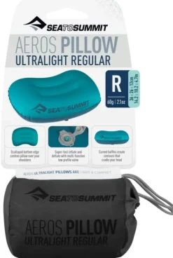 Pillow Aeros Ultralight Regular Grey-Sea to Summit New