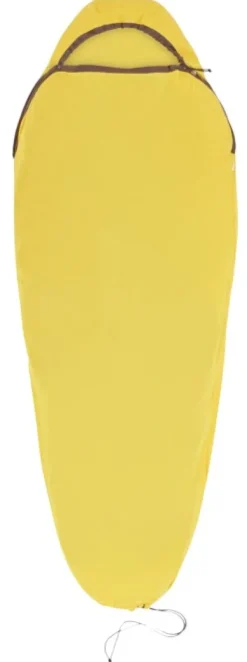 Sleepliner Reactor Mummy w/Drawcord Standard makuupussilakana, Yellow-Sea to Summit Hot