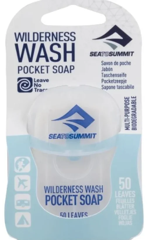 Sea to Summit Soap Pocket Wilderness Soap 50 Saippualehteä Hot