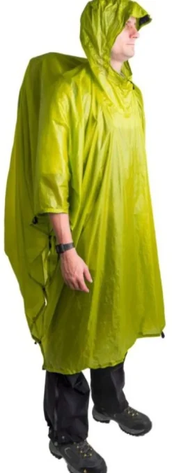 Sea to Summit Tarp Poncho 15D Ultra-Sil Nano 145X265 cm Lime Discount
