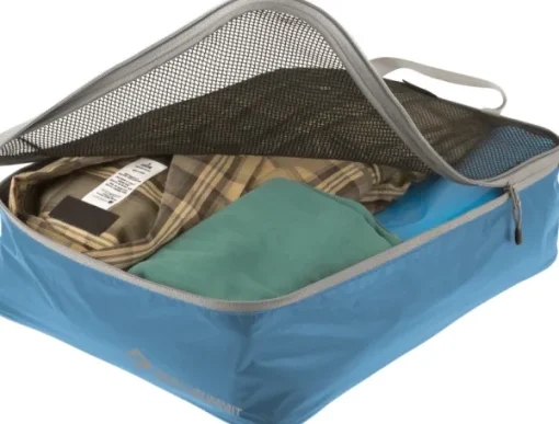 Sea to Summit Travelling Light Garment Mesh Bag Medium 8L Blue/Grey Clearance