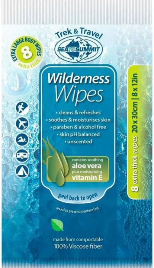 Wilderness Wipes XL 8-Pack-Sea to Summit New