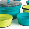 Sea to Summit X-Set 31 Retkiastiasto (Pot 2,8L, 2xBowl, 2xMug) Hot