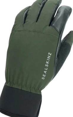 Kelling Waterproof Insulated käsineet, Olive-Sealskinz Clearance