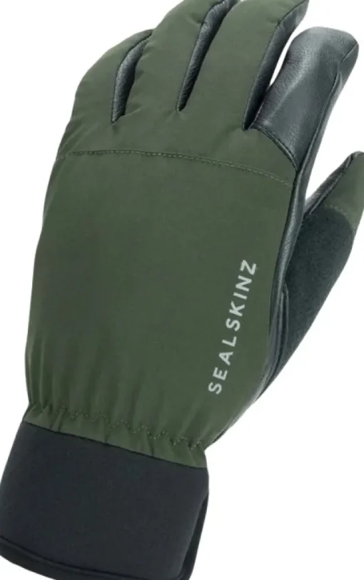Kelling Waterproof Insulated käsineet, Olive-Sealskinz Clearance
