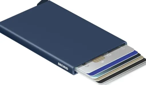 Cardprotector lompakko, sininen-Secrid Hot