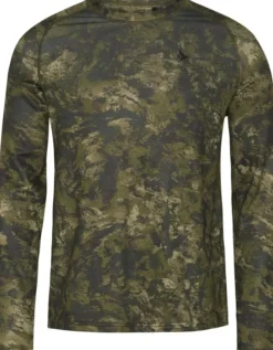 Active Camo L/S T-Shirt Invis Green-Seeland Best