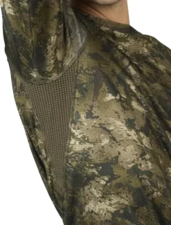 Active Camo L/S T-Shirt Invis Green-Seeland Best