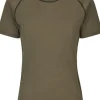 Apex Aia Merino T-Shirt Women Covert Green-Seeland Sale