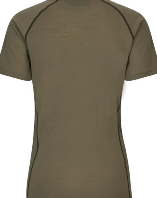 Apex Aia Merino T-Shirt Women Covert Green-Seeland Sale