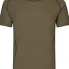 Apex Merino T-Shirt Covert Green-Seeland Outlet