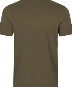 Seeland Bird Lover T-shirt t-paita, Dark Olive Melange Clearance
