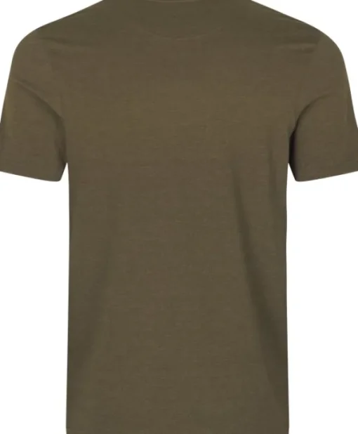 Seeland Bird Lover T-shirt t-paita, Dark Olive Melange Clearance