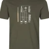 Bullet T-shirt t-paita, Grape Leaf-Seeland Outlet