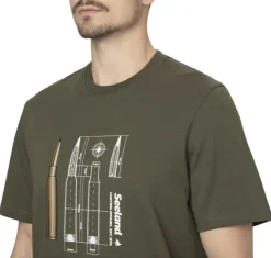 Bullet T-shirt t-paita, Grape Leaf-Seeland Outlet