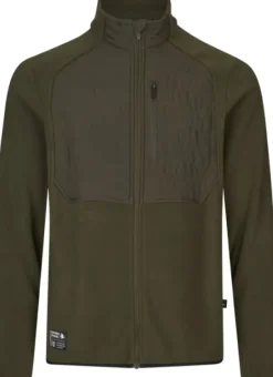 Gale Fleece Jacket Pine Green-Seeland Sale