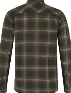 Seeland Glen Flannel Shirt paita, Pine Green Check Online